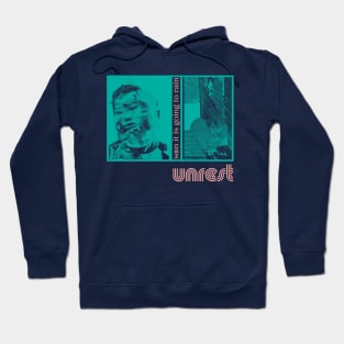 Unrest / 90s Style Original Graphic Fan Design Hoodie